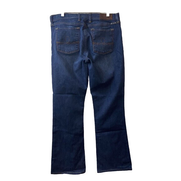 Lucky Brand Sofia Boot Jeans size 14 /32 Long Denim Mid Rise - Picture 3 of 6